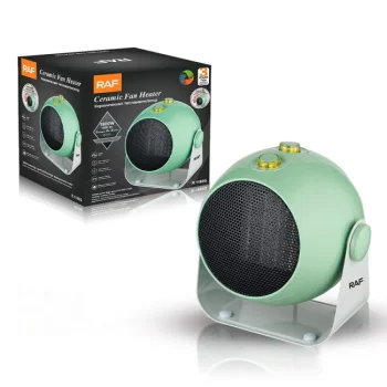 Raf keramička grejalica 1800W zelena R.1186G Raf keramička grejalica 1800W zelena R.1186G