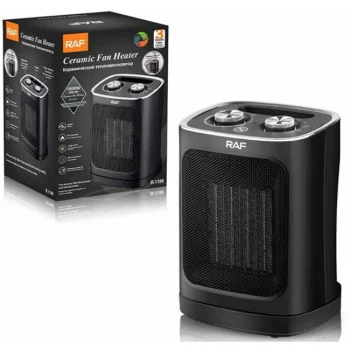 Raf keramička grejalica rotirajuća 1800W crna R.1188B Raf keramička grejalica rotirajuća 1800W crna R.1188B
