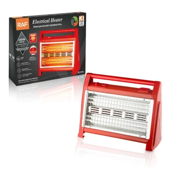 Raf kvarcna grejalica 2400W crvena R.1175 -1