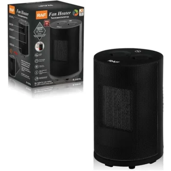 Raf grejalica sa ventiatorom 1800W crna R.1187W Raf grejalica sa ventiatorom 1800W crna R.1187W