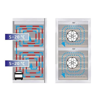 Caso frižider za vina Wine Master24 -2