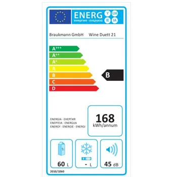  Caso frižider za vina WineDuett 21-3