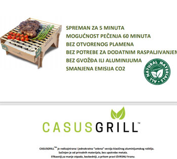 Roštilj jednokratni Casus Grill