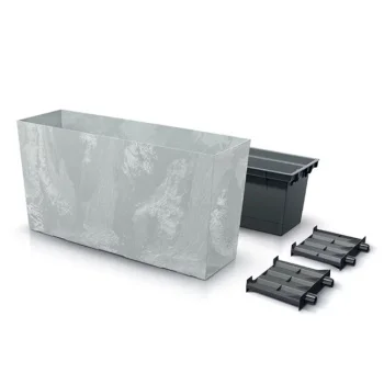 Saksija Urbi Case Middle beton effect C800ME Siva Saksija Urbi Case Middle beton effect C800ME Siva