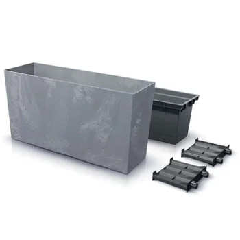 Saksija Urbi Case Middle beton effect C800ME Tamnosiva Saksija Urbi Case Middle beton effect C800ME Tamnosiva