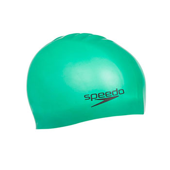 Speedo kapa za plivanje Moud Silc Cap tamno zelena