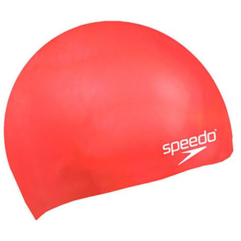 Speedo kapa za plivanje Polyester Junior crvena