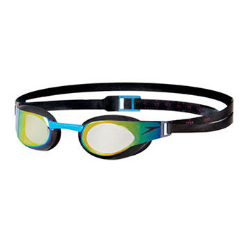 Speedo naočare za plivanje Elite mirror  zuto-crne