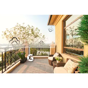 Stocker set za balkonski geyser nebulizer 10m A4212-1 Stocker set za balkonski geyser nebulizer 10m A4212-1