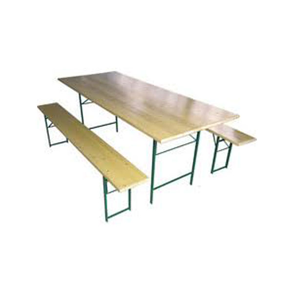 Stout baštenski pivski set sto i 2 klupe 220 x 90 