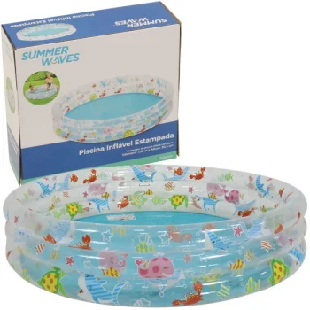 Summer Waves dečiji mini bazen 3D štampani 1.52x1.52x0.30m Summer Waves dečiji mini bazen 3D štampani 1.52x1.52x0.30m