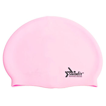 Swimfit silikonska kapa za plivanje baby roza