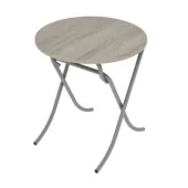 Alesta sklopivi sto okrugli 80Q Drvo hrasta AL10038WD