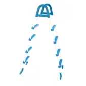 Azuro merdevine  za bazen dvokrake sa 4 gazista do 122cm