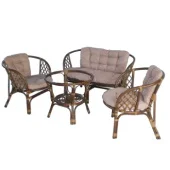 Baštenska garnitura Bahama braon