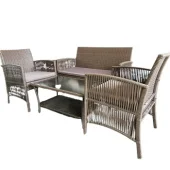 Baštenska garnitura 4-delna Cordoba braon