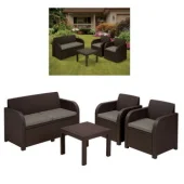 Baštenska garnitura Georgia braon CU 216741