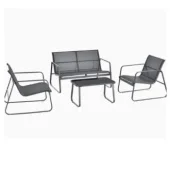 Baštenska garnitura Venecija siva 24-SA01902