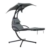 Baštenska ležaljka Siva C6011S