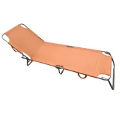Baštenska ležaljka sklopiva - narandžasta 712000