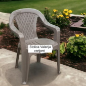 Baštenska stolica Valerija Varijant - svetlo moka