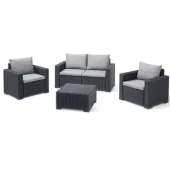 Baštenska garnitura Grand 2 Graphite