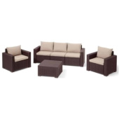 Baštenska garnitura Grand 3 Brown 503