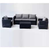 Baštenska garnitura Grand 3 Graphite