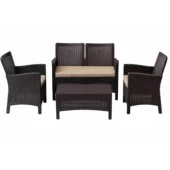 Baštenska garnitura Rattan 2 Brown