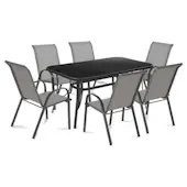 Baštenski set sto sa 6 stolica Rodos