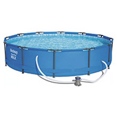 Bestway bazen Steel Pro MAX™ sa čeličnom konstrukcijom sa filter pumpom 366x76cm 56416