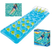 Bestway dušek za vodu Summer Colors Deluxe 1.88x0.71m Plavi 43015