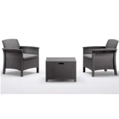 Bica baštenska garnitura Venezia Terrace Graphite