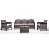 Bica baštenska garnitura Venezia 3 Taupe