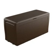 Curver baštenska kutija za odlaganje Samoa Ratan Box 270l Braon CU 246962