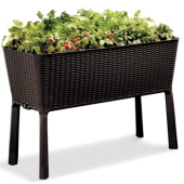 Curver saksija za mini baštu Easy Grow 120l Braon