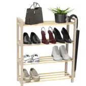 Fixwood cipelarnik drveni sa 4 police FIX-2041-1