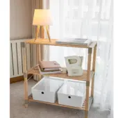 Fixwood drvena polica multifunkcionalna sa  3 police FIX-2006-3