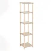 Fixwood drvena polica multifunkcionalna sa 5 nivoa FIX-2011-5