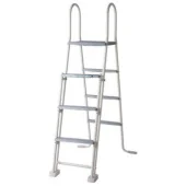 Gre merdevine za bazene čelične 1.2m i 1.32m  3 stepenika