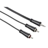 Audio-kabl 3,5mm - 2x činč, stereo, 1,5m Hama 122295