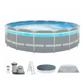 Intex bazen Prism Frame Clearview Premium  sa metalnim okvir 4.27 x 1.07m 26722