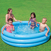Intex dečiji bazen Crystal blue 168x40cm 368259