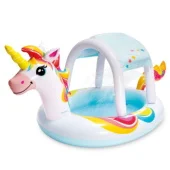 Intex dečiji bazen jednorog sa prskalicom 254cmx132cx109cm 58435