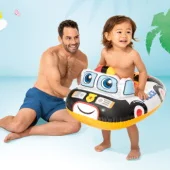 Intex dečiji dubak za vodu -  policijski auto 59586NP