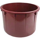 Kaca okrugla 225 l bordo