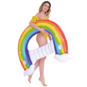 Ležaljka za vodu Rainbow 107x95x23cm 37606