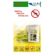 Mreža sa čičak trakom 1.5 x 1.5m 10/1