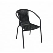 Napoli metalna stolica - crna 051199