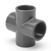 Nastavak za vodu krstasti PVC D50